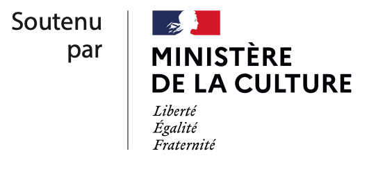 Logo de soutien du ministère de la Culture